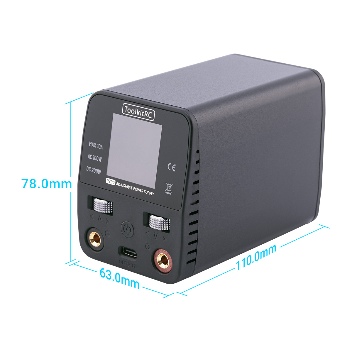 ToolkitRC P200 V2 Power Supply - Programmable Dc Power Supply 30V 10A recension och pris